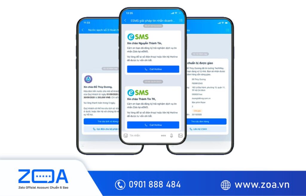 Tính năng nổi bật của ZNS tự động