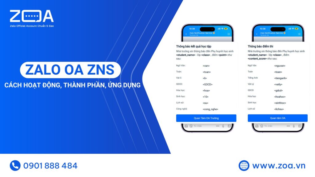 Zalo OA ZNS Là Gì? Cách Hoạt Động, Thành Phần Và Ứng Dụng Thực Tế
