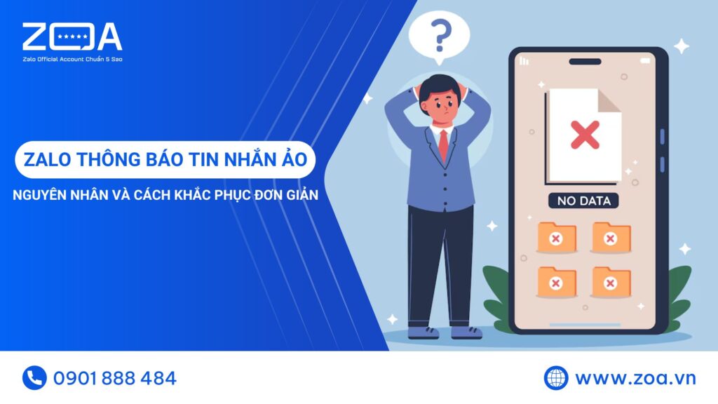 Zalo Thông Báo Tin Nhắn Ảo Phải Làm Sao? Cách Khắc Phục Đơn Giản
